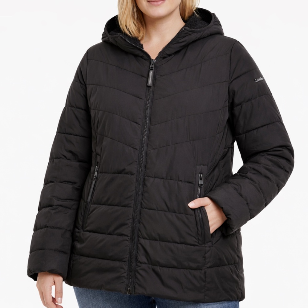 Calvin Klein -‎ Hooded Puffer Jacket